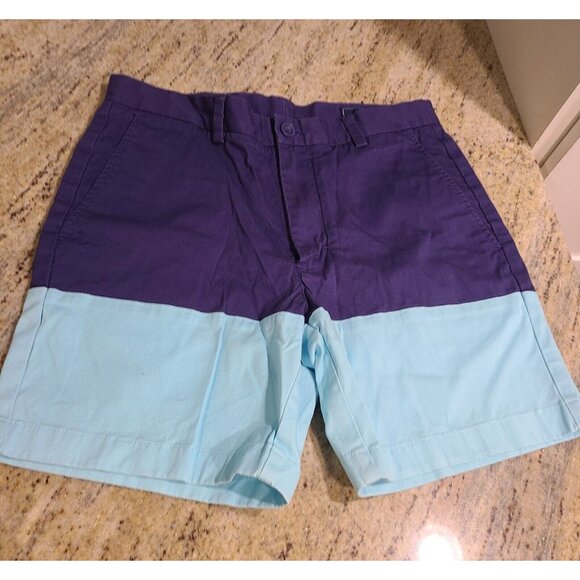 2 Pair Lot Vineyard Vines Whale Breaker Shorts Flat Stretch Chino Mens Size 30 - Picture 2 of 12